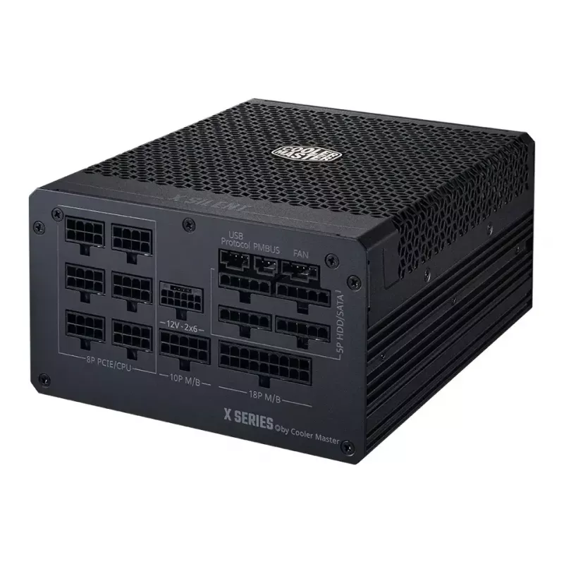 Maitinimo blokas Cooler Master X Silent Edge Platinum 1100 W 24-pin ATX juodas