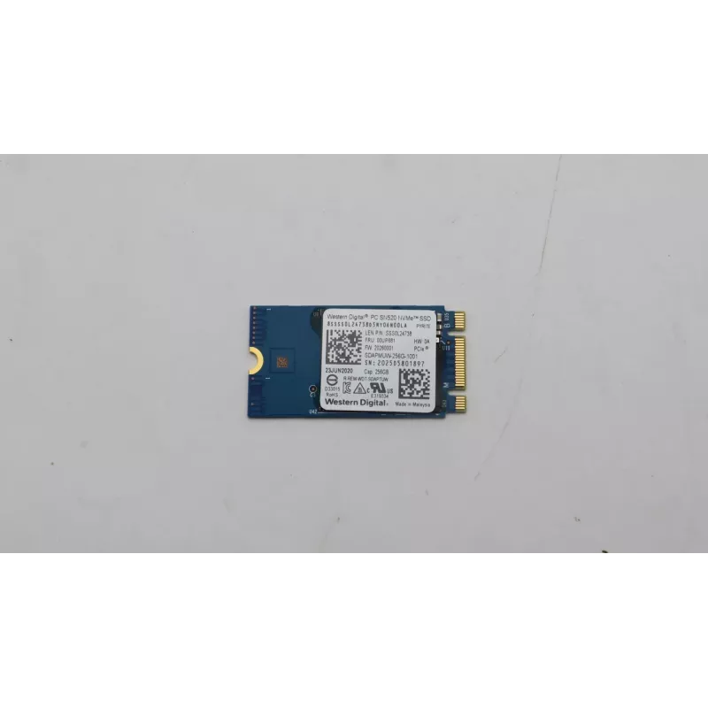Lenovo SSD M.2 PCIe NVMe FRU SSD (00UP681)
