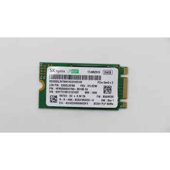 Lenovo SSD 256 GB M.2 PCIe NVMe 01LX208 - kietojo kūno diskas - NVMe