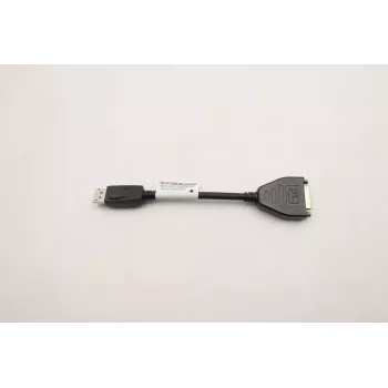 DisplayPort į DVI adapteris Lenovo 5C10V06000 — DisplayPort (kištukas) į DVI‑D (lizdas) pasyvus adapteris