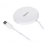 AUEKY Aircore Magnetic LC-A1 Belaidis magnetinis įkroviklis QI USB-C 15W Balta