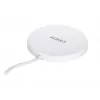 AUEKY Aircore Magnetic LC-A1 Belaidis magnetinis įkroviklis QI USB-C 15W Balta