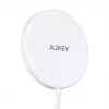 AUEKY Aircore Magnetic LC-A1 Belaidis magnetinis įkroviklis QI USB-C 15W Balta