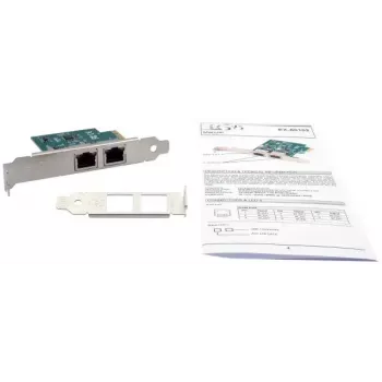 Vidinė eterneto kortelė EXSYS EX-60102 1000 Mbit/s PCI Express laidinė