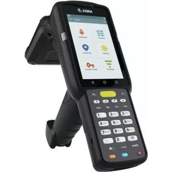 Zebra MC3330XR - duomenų surinkimo terminalas - patikimas - Android 11 - 32 GB - 10,2 cm (4) spalvotas (800 x 480) - brūkšninių kodų skaitytuvas - (2D vaizdo / RFID) - USB pagrindinis - „microSD“ lizdas - „Wi-Fi 5“, NFC, B