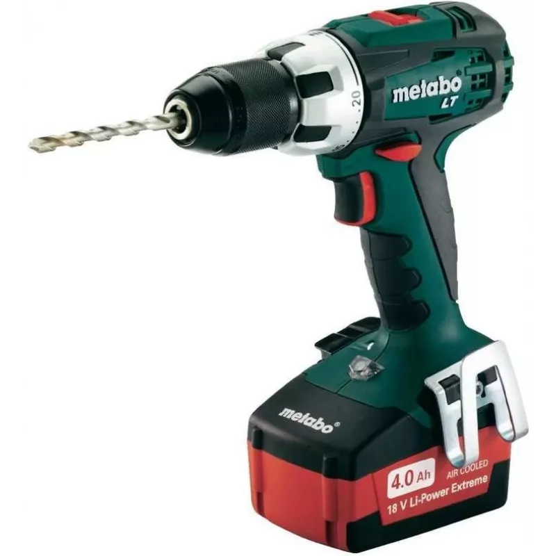 Pistoletinis grąžtas „Metabo BS 18 LT“, greito užveržimo griebtuvas, 1,8 kg