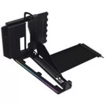 Vertikalaus GPU tvirtinimo rinkinys Lian Li VG4-5-V4 su PCIe 5.0 riser kabeliu, juodas