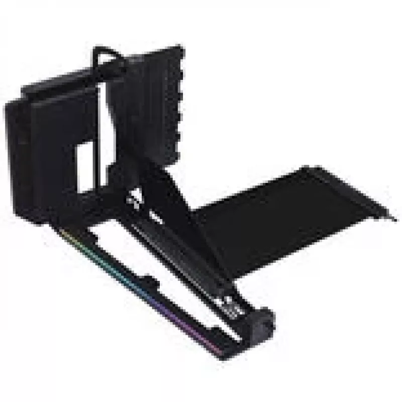 Vertikalaus GPU tvirtinimo rinkinys Lian Li VG4-5-V4 su PCIe 5.0 riser kabeliu, juodas