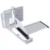 Vertikalaus GPU montavimo rinkinys Lian Li G89.VG4-5-V4W.00 su PCIe 5.0 prailginimo kabeliu, baltas