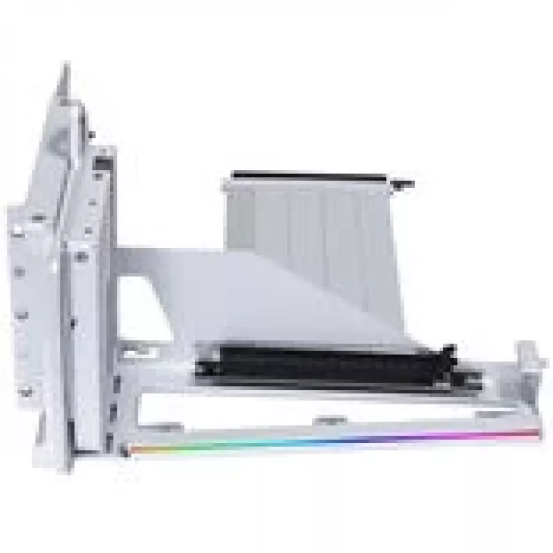 Vertikalaus GPU montavimo rinkinys Lian Li G89.VG4-5-V4W.00 su PCIe 5.0 prailginimo kabeliu, baltas