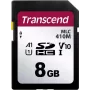 Transcend 410M - Flash atminties kortelė - 8 GB - A1 / Video Class V10 / UHS-I U1 / Class10 - microSDHC UHS-I (TS8GSDC410M)