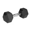 Gumuoti ketaus hanteliai HEX 2x9 kg REBEL ACTIVE