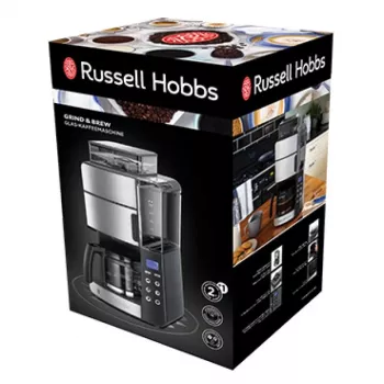 Russell Hobbs kavos aparatas Grind & Brew sidabrinis 25610-56 2561056 (25610-56)