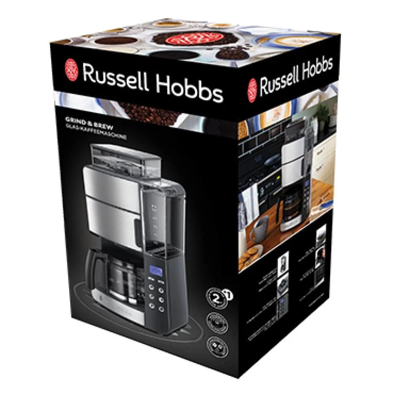 Kavos aparatas Russell Hobbs Grind & Brew sidabrinis 25610-56 2561056 (25610-56)
