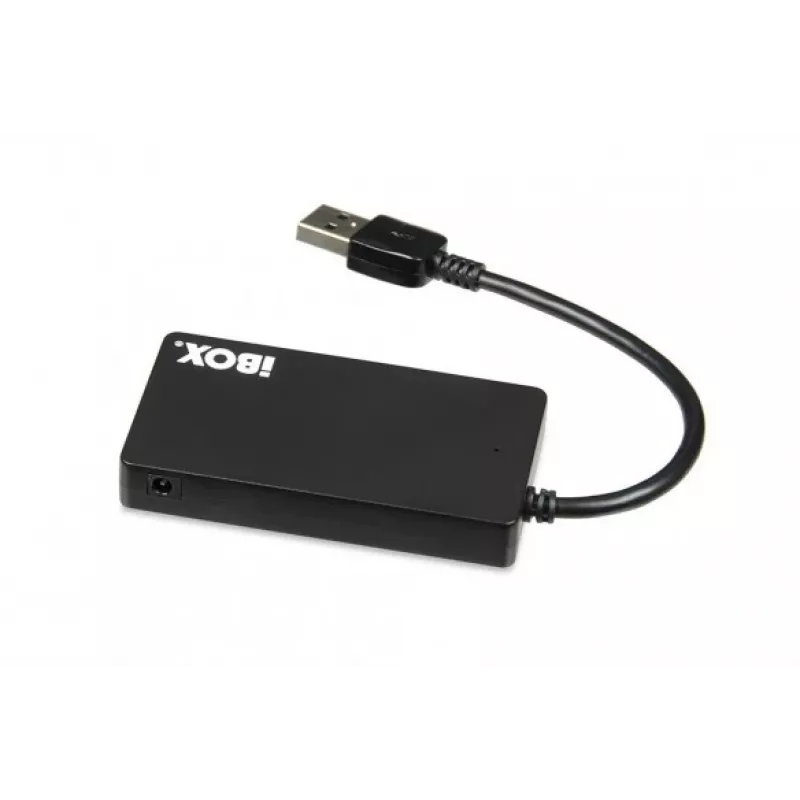 iBox IUH3F56 sąsajų šakotuvas USB 3.2 Gen 1 (3.1 Gen 1) Type-A 5000 Mbit/s juodas