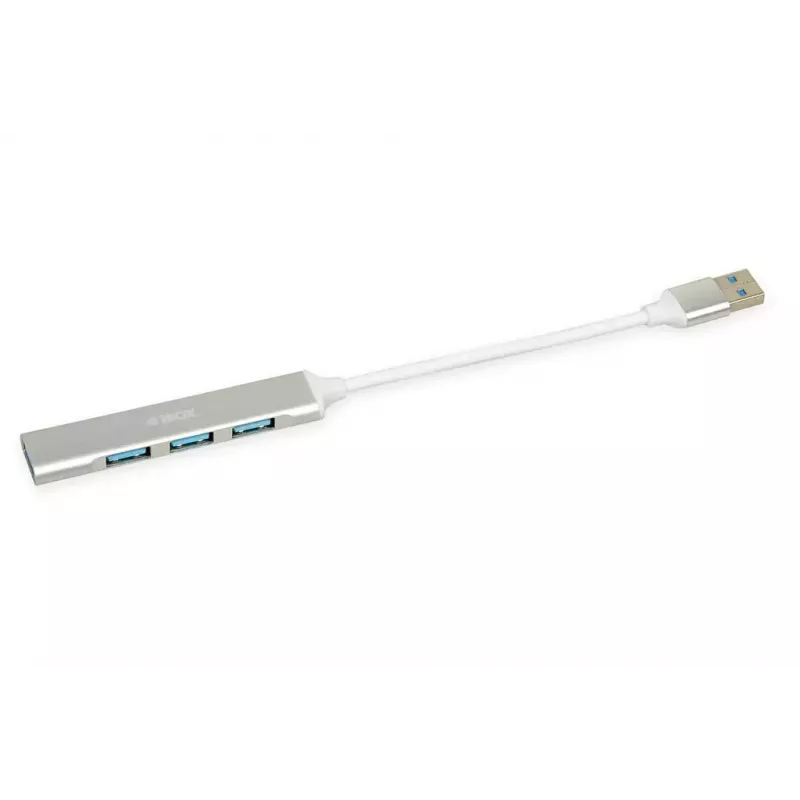 USB šakotuvas IBOX IUH3FAS — 1× USB 3.0, 3× USB 2.0