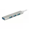 USB šakotuvas IBOX IUH3FAS — 1× USB 3.0, 3× USB 2.0