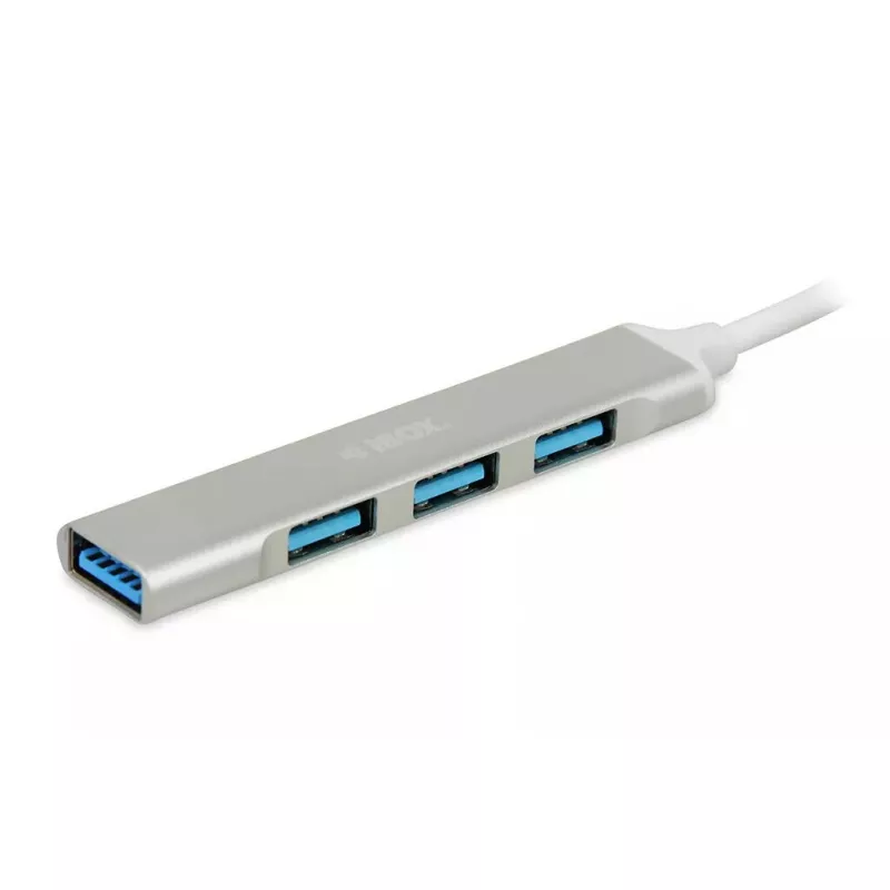 USB šakotuvas IBOX IUH3FAS — 1× USB 3.0, 3× USB 2.0