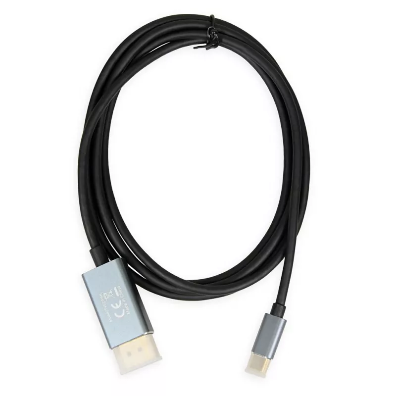 Video kabelio adapteris IBOX ITVCDP4K USB Type-C į DisplayPort 1,8 m juodas