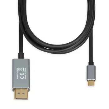Video kabelio adapteris IBOX ITVCDP4K USB Type-C į DisplayPort 1,8 m juodas