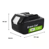 Baterija Green Cell PTMA18V5 Ličio jonų 5Ah 600g