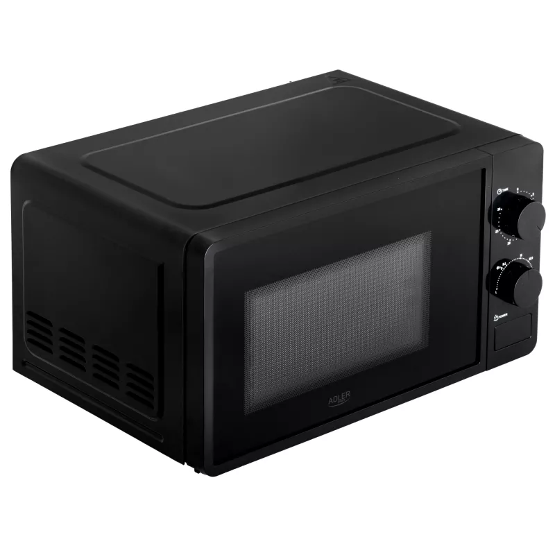 Adler | Mikrobangų krosnelė | AD 6206 | Pastatoma | 20 L | 700 W | Konvekcinė | Juoda