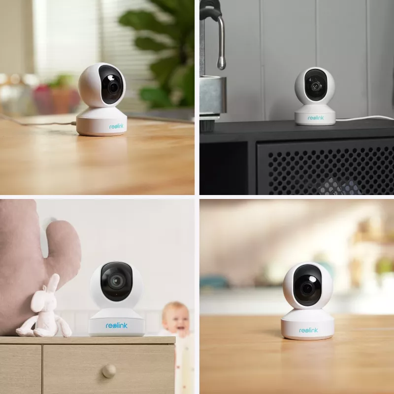 Reolink | Super HD WiFi Camera | E Series E340 | PTZ | 5 MP | 2.8-4mm/F2.0 | H.264 | Micro SD, iki 512 GB