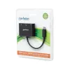 Manhattan USB-C dokas / šakotuvas, prievadai (x3): HDMI, USB-A ir USB-C, 5 Gbps (USB 3.2 Gen1, dar žinomas kaip USB 3.0), su maitinimo pristatymu (60 W) į USB-C prievadą (Pastaba: reikalingas papildomas USB-C sieninis įkroviklis ir USB-