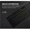Klaviatūra K100 RGB Air belaidė itin plona Cherry MX