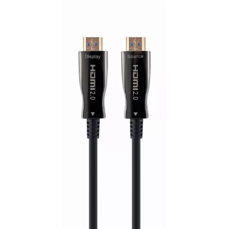 HDMI kabelis Gembird CCBP-HDMI-AOC-50M-02 50 m, HDMI Type A, HDMI 2.0, 18 Gbit/s, juodas