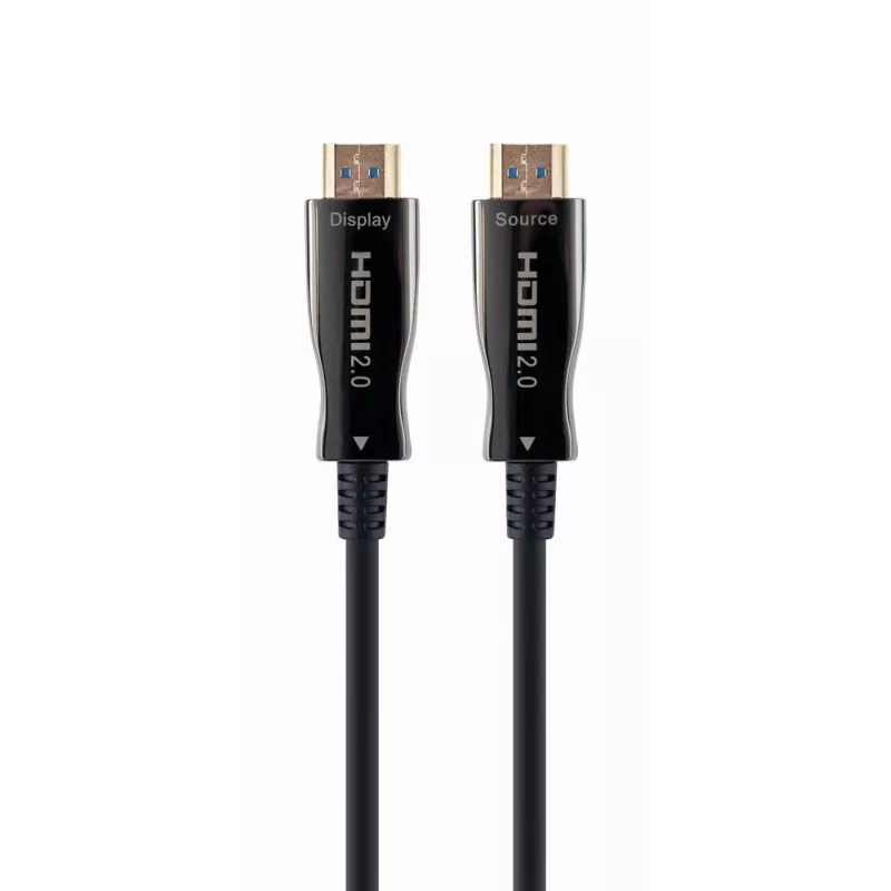 HDMI kabelis Gembird CCBP-HDMI-AOC-50M-02 50 m, HDMI Type A, HDMI 2.0, 18 Gbit/s, juodas