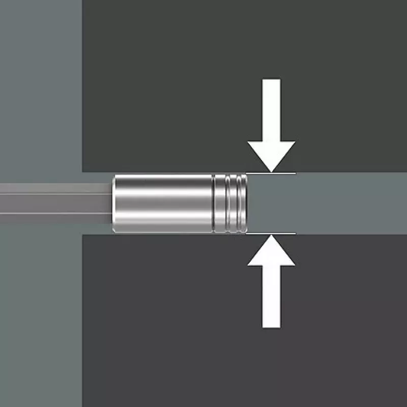Wera Kraftform compact 27 XL SHK 1 santechninis bitinis atsuktuvas 1/4 300 mm (05136075001)