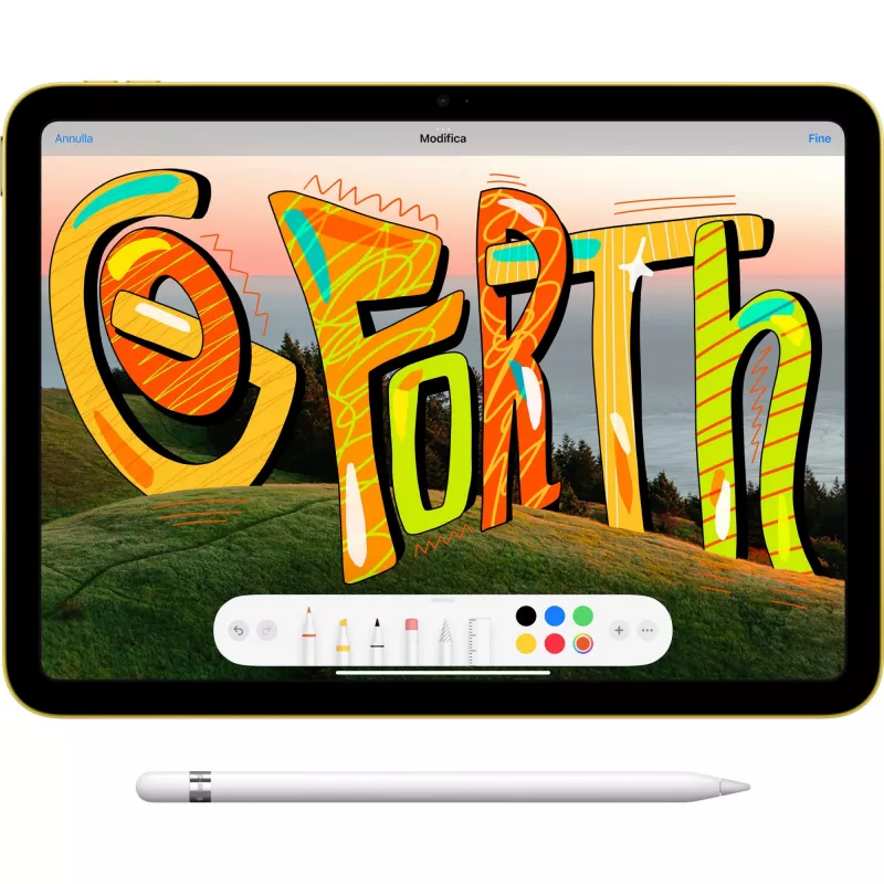 Apple iPad 10th Gen 10.9in Wi-Fi 64GB - Sidabrinis, 27,7 cm (10.9), 2360 x 1640 pikselių, 64 GB, iPadOS 16, 477 g, Sidabrinis