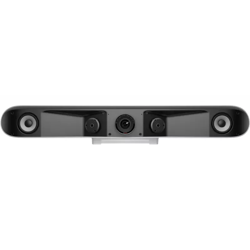 HP POLY POLY Studio X52 „viskas viename“ vaizdo juosta – 4K UHD, 30 fps, 95° matymo laukas, 5x skaitmeninis priartinimas, Wi‑Fi, Bluetooth, Android, balta