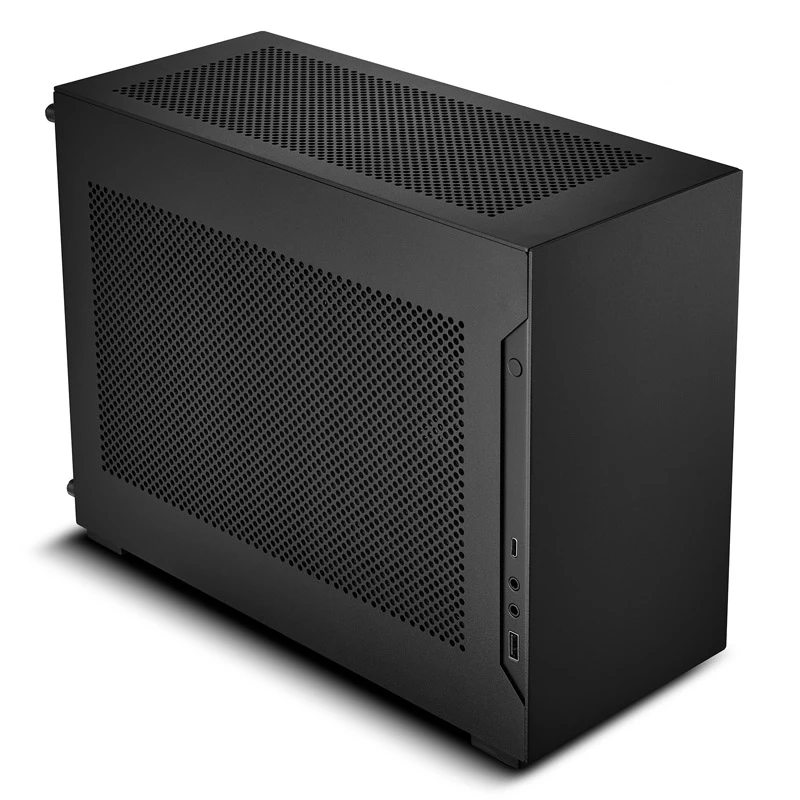 Lian Li A4-H2O X4 Mini-ITX korpusas, PCIE4.0 pakilimo laidas - juoda (A4-H2O X4) | ITwork