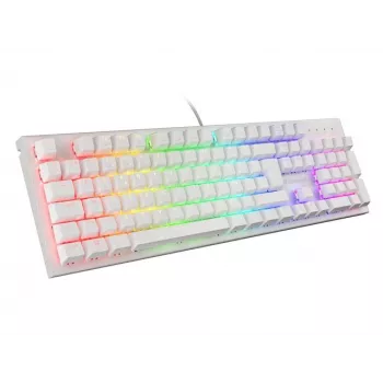 Mechaninė žaidimų klaviatūra genesis Thor 303 su rudais jungikliais ir RGB apšvietimu