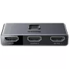 HDMI skirstytuvas Baseus Matrix 4K HD Splitter pilkas