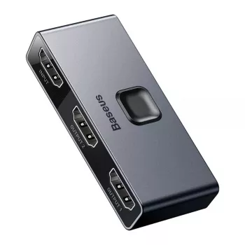 HDMI skirstytuvas Baseus Matrix 4K HD Splitter pilkas