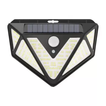 Lauko saulės lempa Superfire FF6-B 33W 220lm – sieninė LED apšvietimo sistema, apsaugota pagal IP