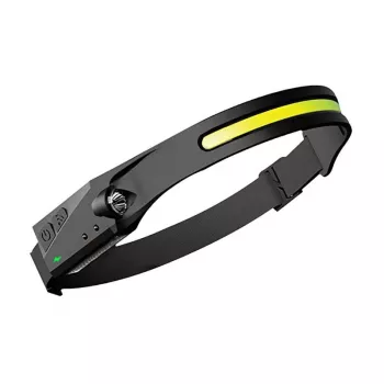 Priekinis žibintas Superfire HL65 120 lm USB-C įkraunamas – laisvų rankų LED šviesa