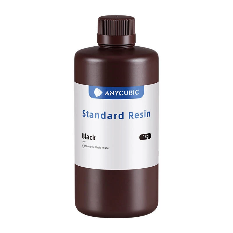 AnyCubic derva SPTBK-104E juoda 1 kg — Fotopolimerinė 3D spausdinimo derva