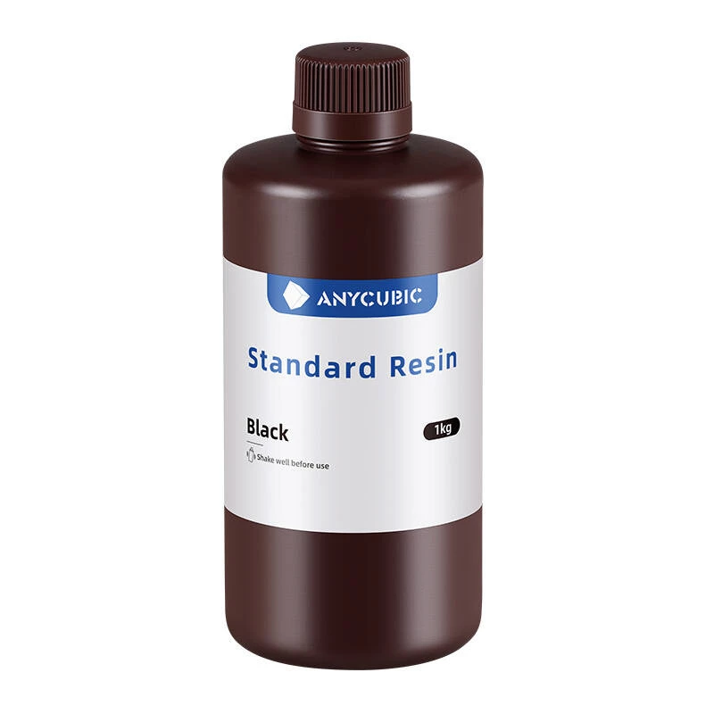 AnyCubic derva SPTBK-104E juoda 1 kg — Fotopolimerinė 3D spausdinimo derva