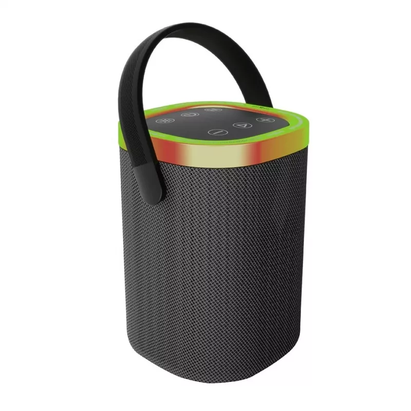 Nešiojamas garsiakalbis GEMBIRD SPK-BT-LED-06, Bluetooth, įmontuotas LED, įkraunama baterija