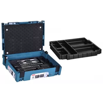 MAKITA DRILL BIT SET SDS + CHISELS 17pcs. IN THE MAKPAC SUITCASE