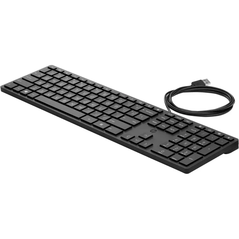 HP Wired Desktop 320K klaviatūra, pilno dydžio, USB, mechaninė, QWERTY
