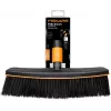 Fiskars 1001416 šluota Plastikinė Juoda, Oranžinė