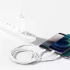 USB laidas Baseus Superior USB 2.0 1.5 m USB A USB C/Micro USB A/Lightning baltas