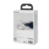 USB laidas Baseus Superior USB 2.0 1.5 m USB A USB C/Micro USB A/Lightning baltas