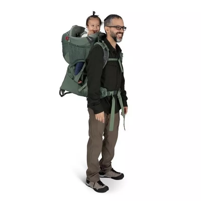 Vaikų nešyklė Osprey Poco Premium Tourist Carrier — Osprey, modelis 10005972/550/O/S, juoda, lengvas patogus dizainas