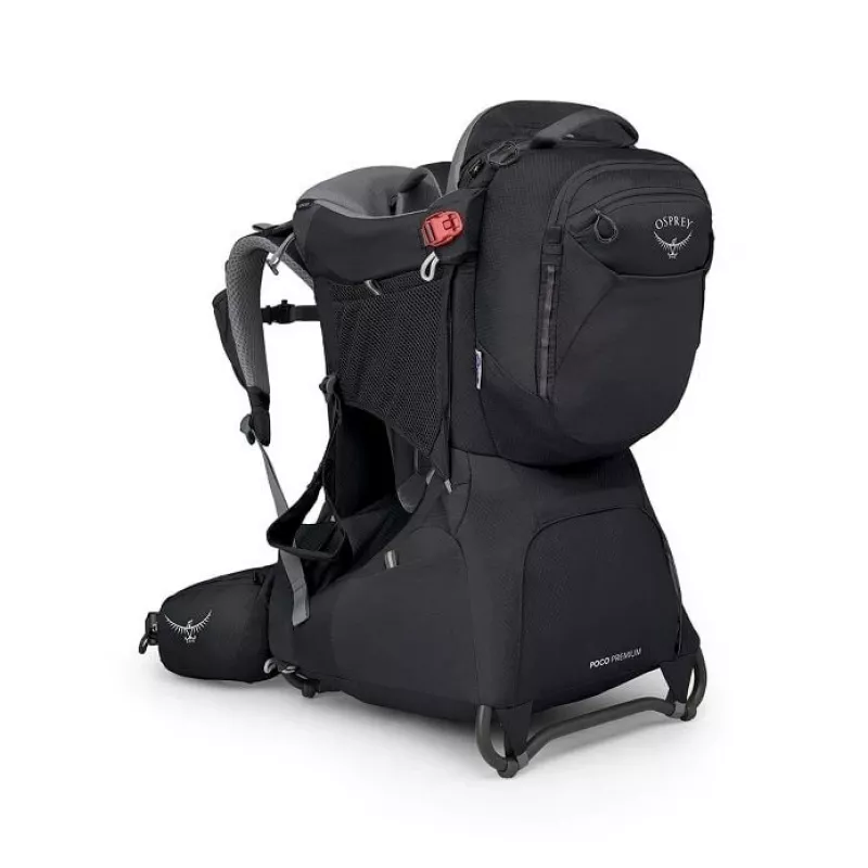 Vaikų nešyklė Osprey Poco Premium Tourist Carrier — Osprey, modelis 10005972/550/O/S, juoda, lengvas patogus dizainas